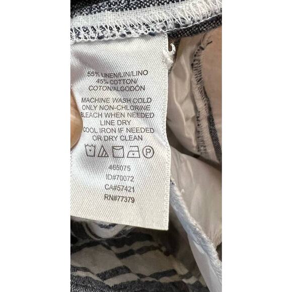 Ann Taylor Women's Blue and White Striped Pants Size 10 - Picture 4 of 4